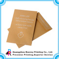 customized high quality off-set printing kraft recycled paper envelope